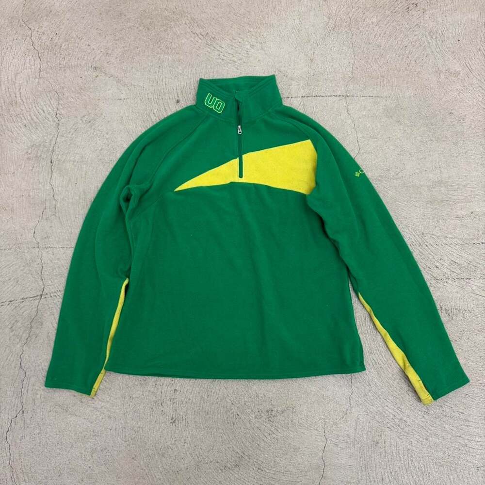 Columbia University of Oregon Ducks Quarter Zip Fleece